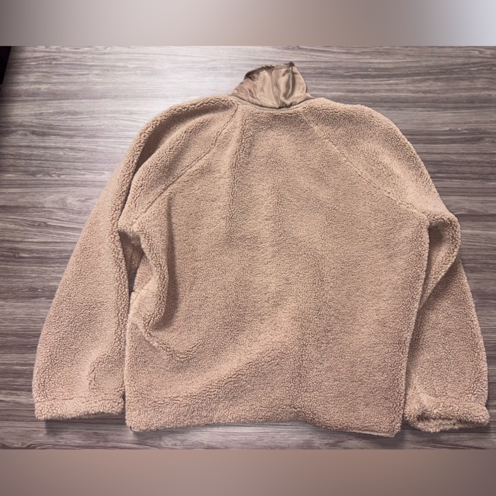 Blu Pepper - Solid Snap Button Fleece Jacket Size… - image 5